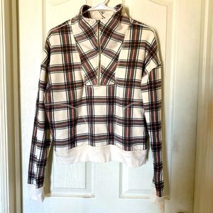 Free People 1/4 Zip Sweater